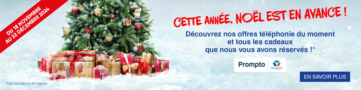 Cette année, Noël est en avance